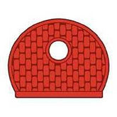 Hy-Ko KB134-200 Key Cap Set, Vinyl, Blue/Dark Green/Light Yellow/Red